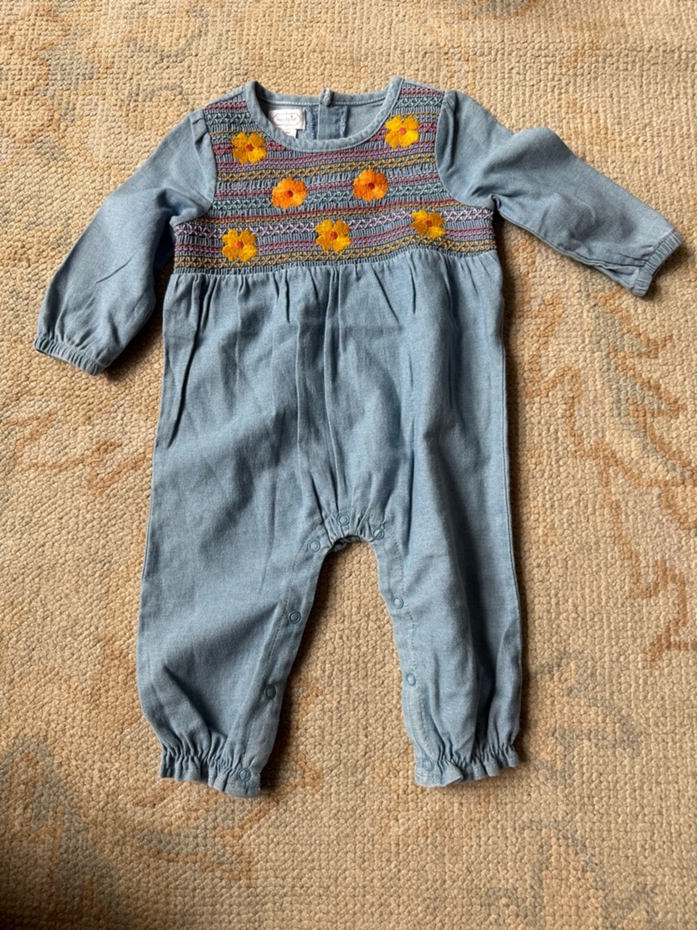 Mud Pie chambray romper